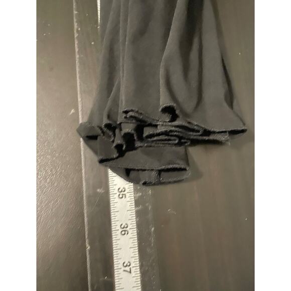 Vintage Womens Dress Medium Red Abstract Babydoll Semi Sheer Whimsigoth Y2K READ - Picture 7 of 8